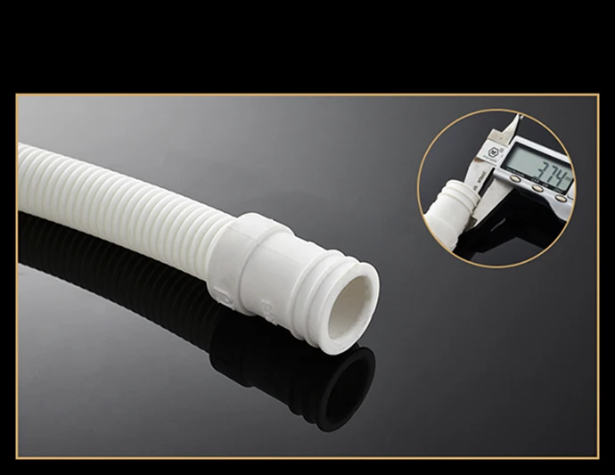 1M-5M 15mm x 16mm White Plastic Drain Hose Pipe for Air Conditioner Or Washing Maching Inlet Pipe (3)