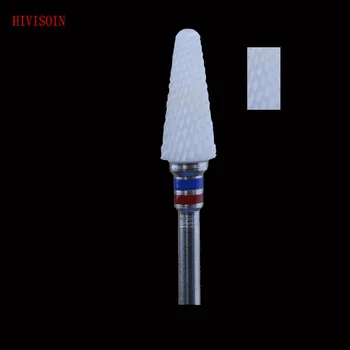 

1Pcs/Lot Conical Shape- Cross Cut - White Zirconia Ceramic Dental Lab Burs - ISO 201 (F) 0602.060