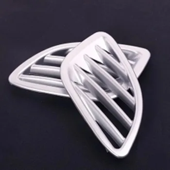

For Vauxhall Opel Mokka 2016 2017 2018 ABS Matte Interior Upper Air Condition Vent Outlet Cover Trim accessories