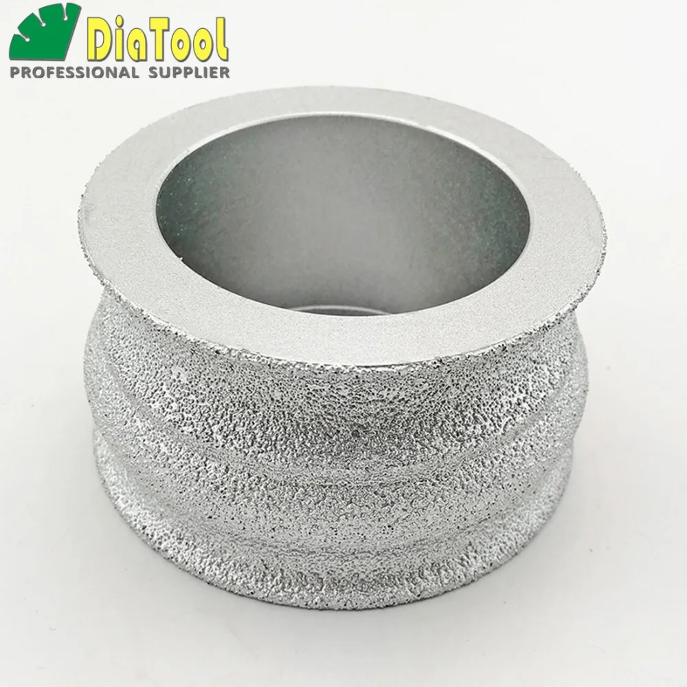 DIATOOL Dia75mmX40mm Diamond профиль шлифовального круга для камня, используемый на угловая шлифовальная машина