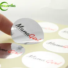 Leotriting 1000 шт на заказ глянцевые золотые серебряные клейкие наклейки индивидуальные металлические Золотые/серебряные косметические бутылки банки наклейки