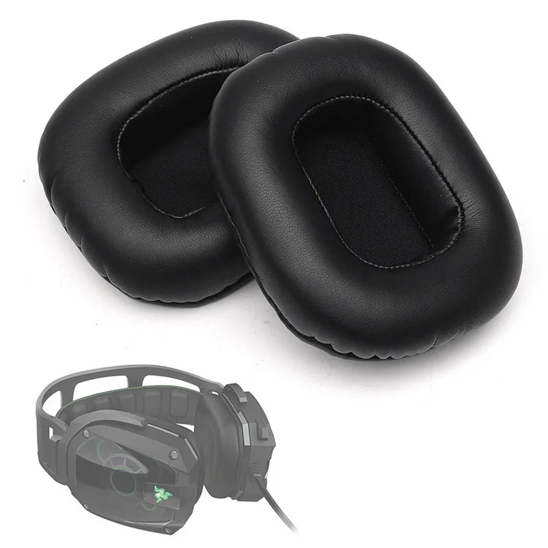 LEORY 1 пара замена амбушюры подушечки для наушников подушки razer Tiamat 7,1 Over Ear наушники крышка