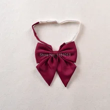 Японская Униформа-матроска JK, 2 шт./партия, галстук-бабочка, японский милый перо, галстук-бабочка, синий/розовый/красный, 3 цвета