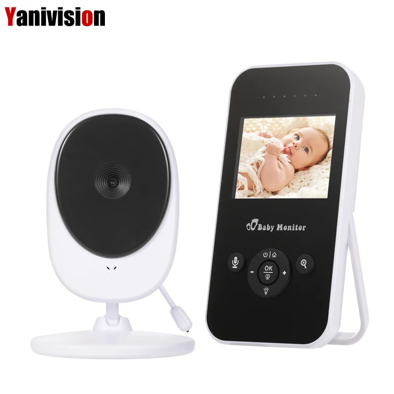 

2.4 inch Wireless Video Color Baby Monitor High Resolution Baby Nanny Security Camera Night Vision Temperature Monitoring MB810