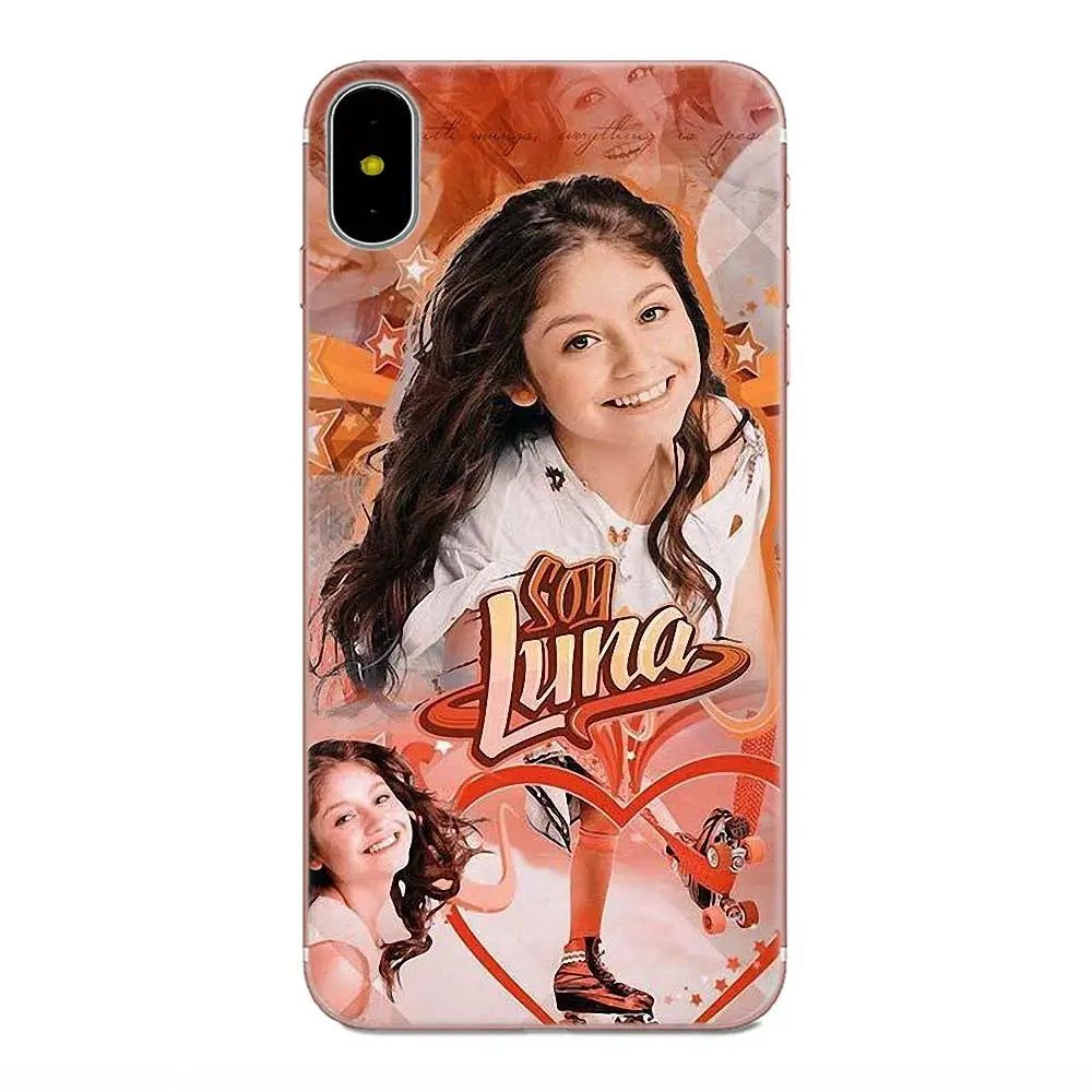 Милые соевые Luna для Samsung Galaxy Note 5 8 9 S3 S4 S5 S6 S7 S8 S9 S10 mini Edge Plus Lite мягкие популярные