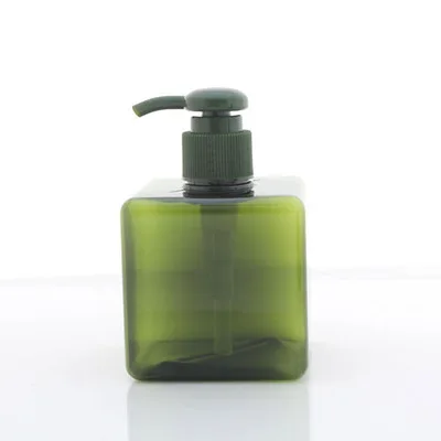 250 мл PETG дозатор для мыла лосьон дезинфицирующее средство контейнер для таблеток пресс банный дозатор бутылка гель для душа Шампунь контейнер для ванной - Цвет: Green