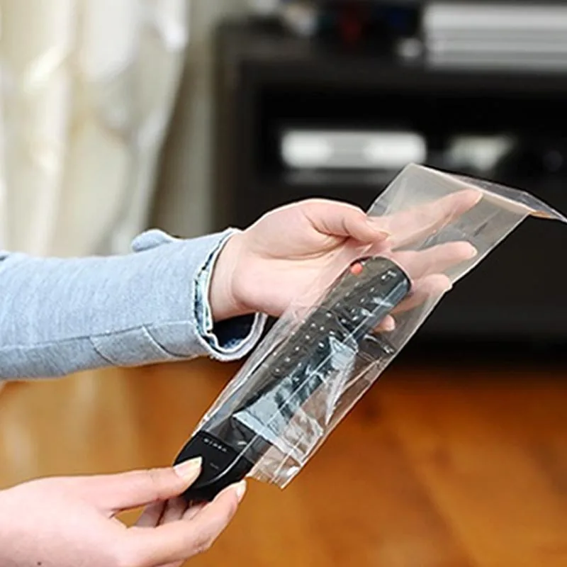 

TV remote controller of air conditioner plastic The transparent protecting cover for remote controller (5PCS)