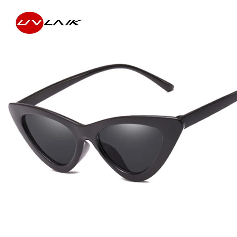 

UVLAIK Small Sunglasses Cat eye Women Retro Sun Glasses Female Cute Cateye Shades Sunglass Eyewear UV400 Goggles