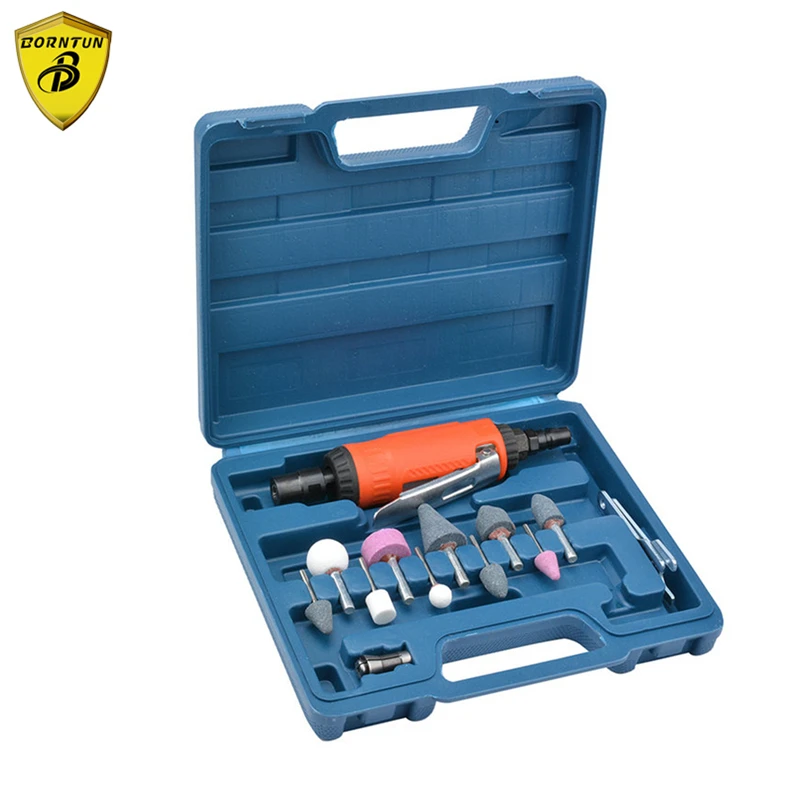 

Borntun 3mm Mini Pneumatic Air Die Grinder Micro Pneumatic Grinding 6mm Air Die Grinders High Speed 22000rpm Air Power Polishers