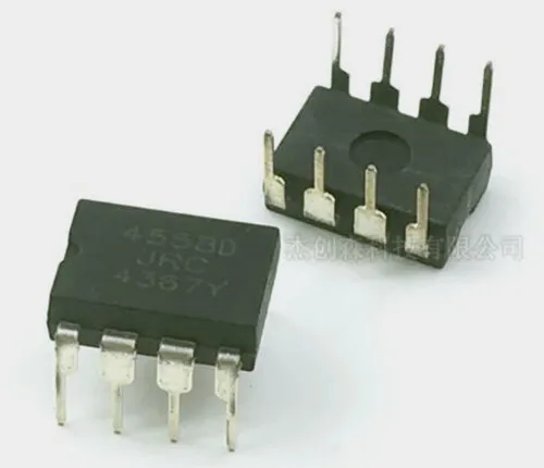 Бесплатная доставка! JRC4558D 4558D DIP-8 встроенный супер операционный усилитель |