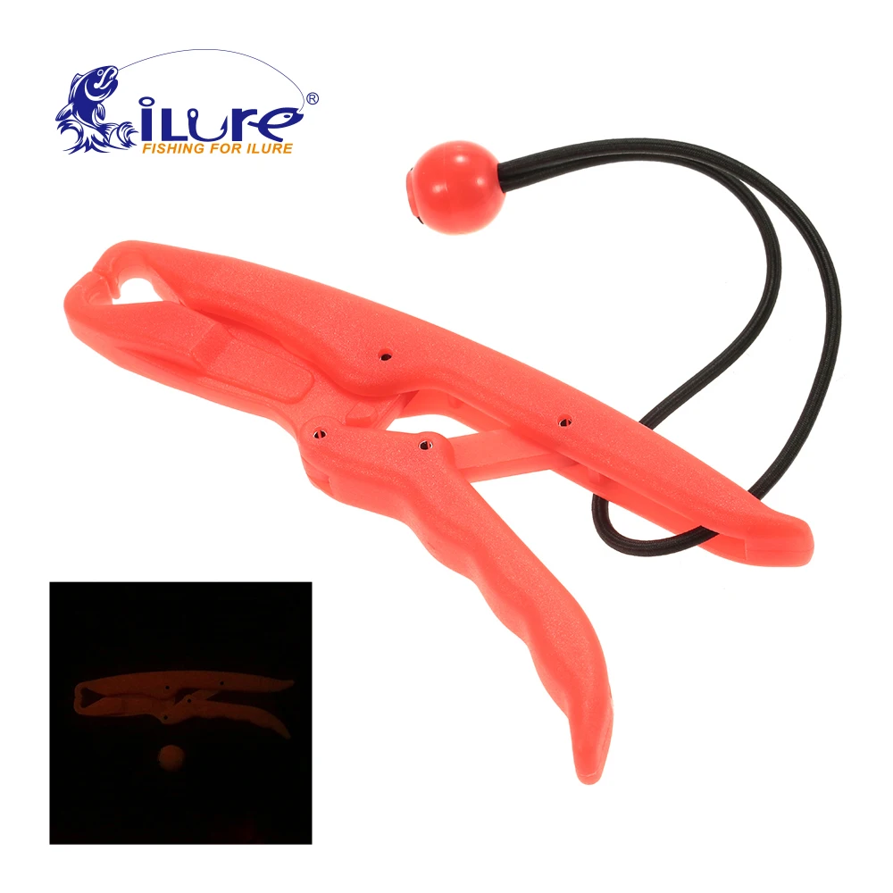 

iLure plastic floating fish gripper 17.5cm 54g ABS fishing grip includes fishing pliers fishing tackle accessory tool pesca