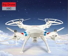 Profesional rc model X8C 6-Axis Quadcopter rc helikopter drone dengan Kamera HD 2.0MP 2.4G4CH udara Remote Control Mainan