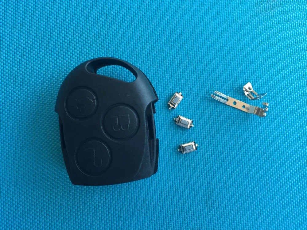 

ZABEUDEIR For Ford Fiesta Focus Mondoe Ka C-MAX 3 BUTTON REMOTE KEY case shell