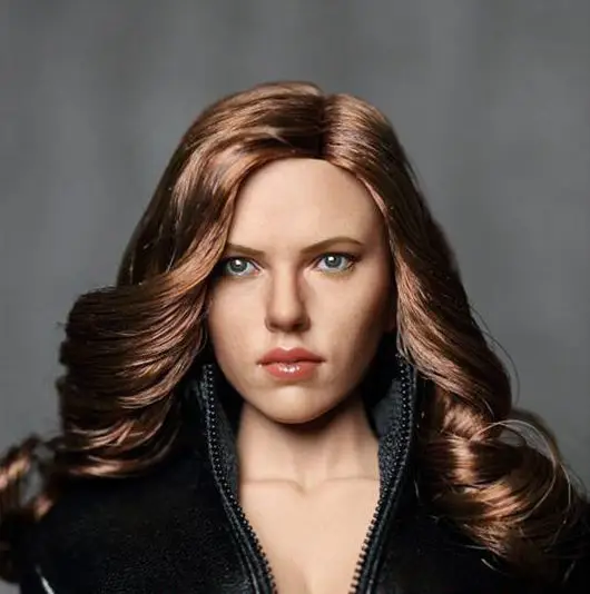 Estartek 1/6 Black Widow 5,0 Джонсон Скарлетт голова лепить для Phicen Jodoll Verycool кумик Фигурка DIY