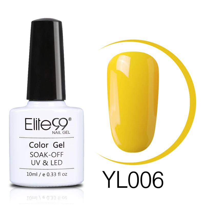 Elite99 гель-лаки фиолетовый синий цвет набор гель-лаков для ногтей замачивается наращивание ногтей УФ и светодиодный светильник для маникюра дизайн ногтей - Цвет: YL006