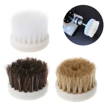 40 мм сверлильный скраб сверхмощная Чистящая Щетка с щетиной для чистки ковров автомобиля ванны пыли