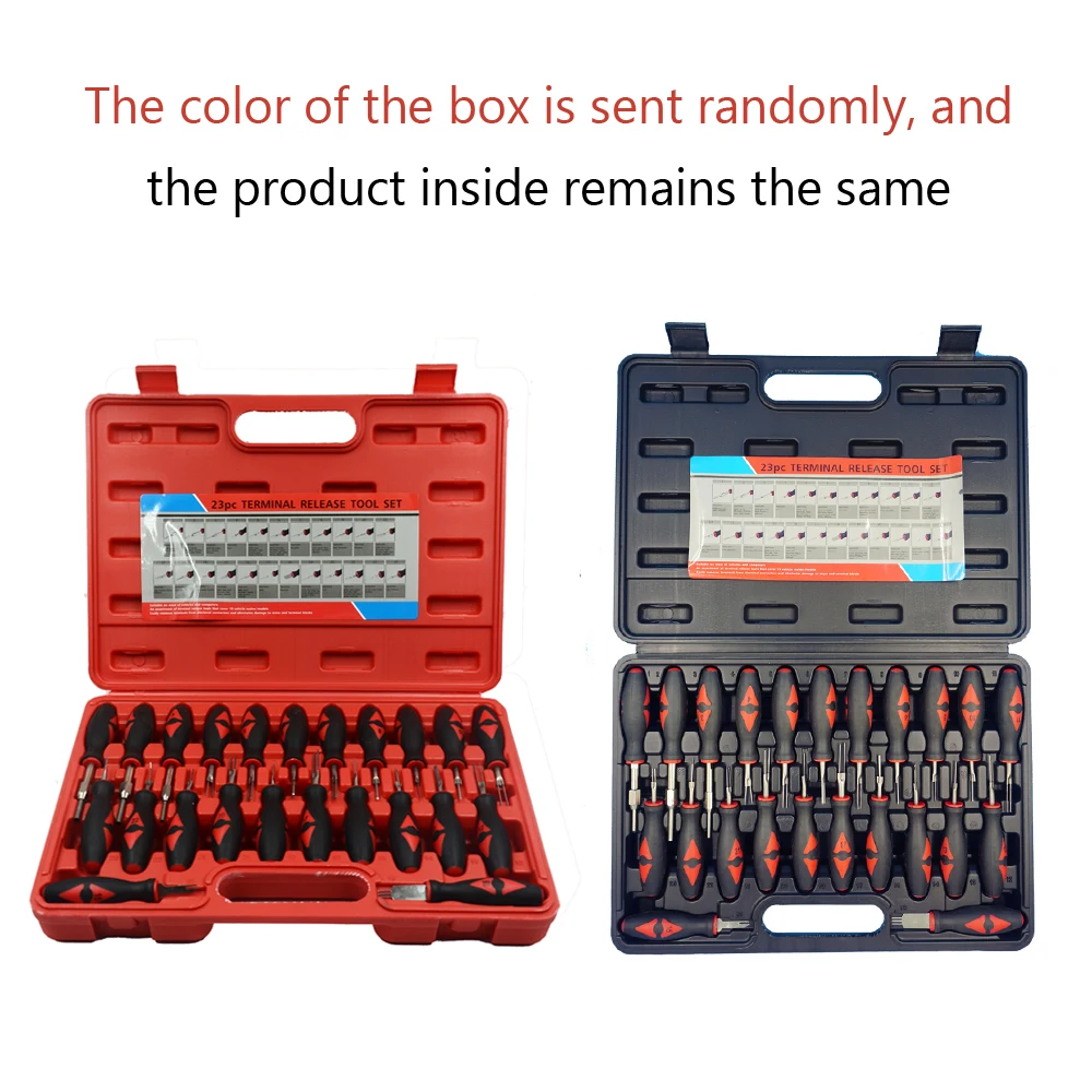 

ZX001 23pcs Connector Release Car Fixing Tools Electrical Terminal Removal Tool Kit Set Auto Repair Tools