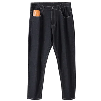 

2019 New Baggy Denim Loose Streetwear Jeans Hip Hop Casual Skateboard Pants for Men Size L-7XL