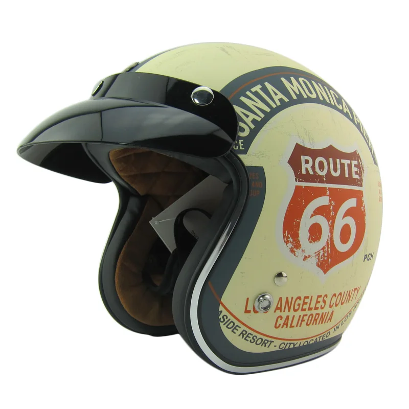 

Free shipping TORC helmet T50 Vintage Helmet Open Face Motocycle Scooter Helmet