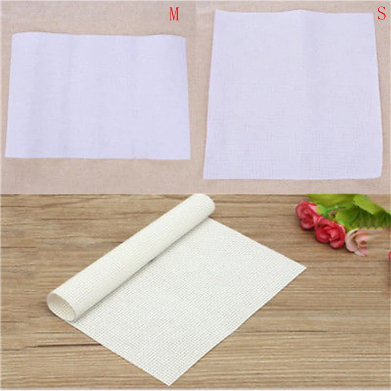 DIY Handmade Embroidery Aida Cloth Fabric Canvas Cross Stitch Aida Cloth Fabric Canvas Aida
