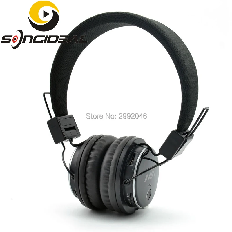SONGIDEAL Bluetooth Wireless Sport Headphones Noise Cancelling Headsets with Mic for Music 