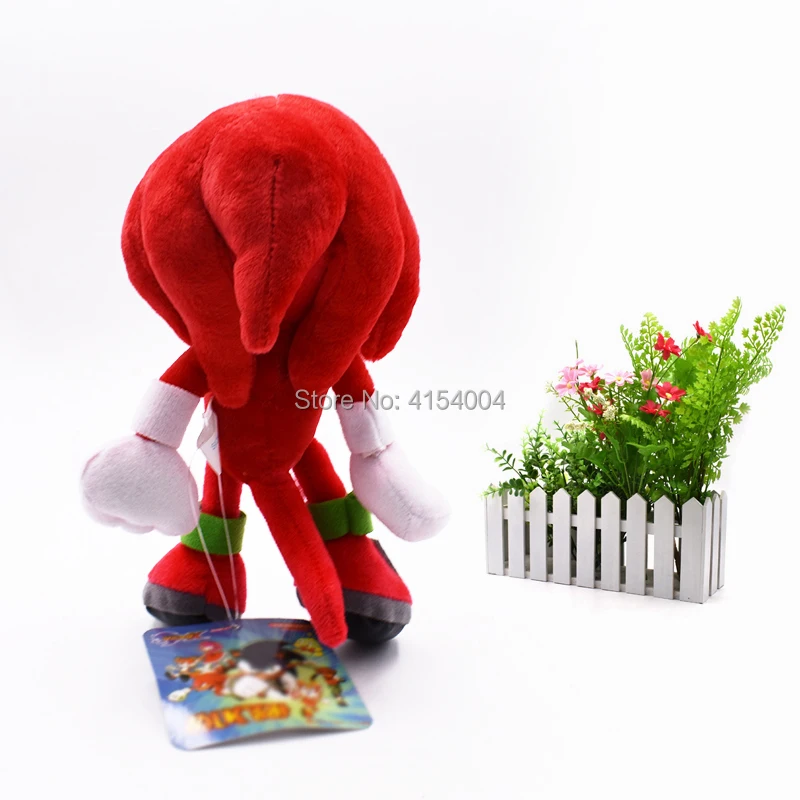 100 шт./лот оптовая продажа Peluche игрушка Sonic Мягкие плюшевые куклы Красный Sonic мультфильм игрушечные животные рождественские подарки, куклы