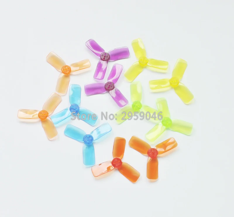 

ZMR Quality 4 Pairs FPV 3 leaf 3-Blade 2030 CW/CCW 2030 PC transparent Props Three Blades Quadcopter Propellers for UAV flysky