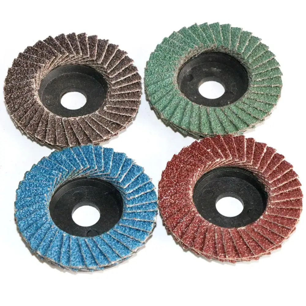 Abrasive Disc Wood Tools Angle Grinder Flap Discs 10pcs Angle Grinder