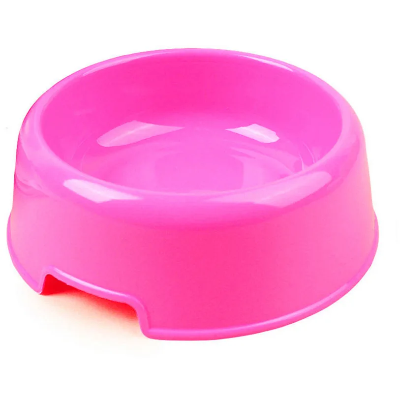 Portable Travel Bamboo Fiber Pets Bowl Food Water Feeding Candy Color Cup Dish for Dogs Cat Water Feeder Dish 40DC19 (2)