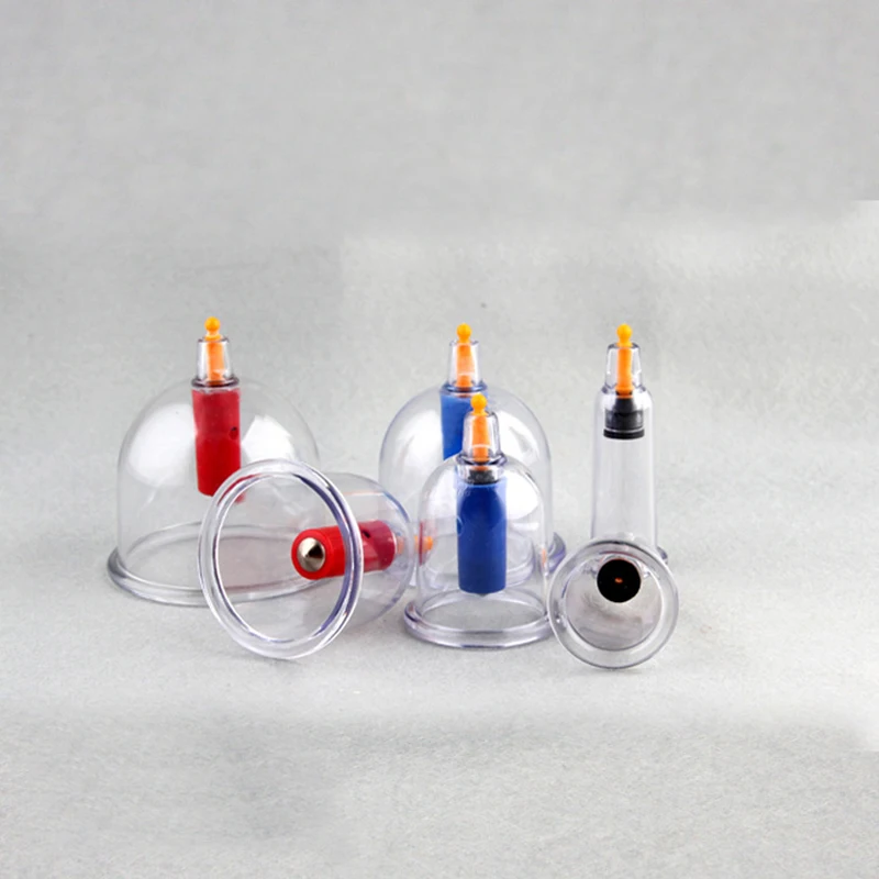 12 Cans Massage Body Vacuum Cupping Apparatus Set Magnetic Acupuncture Therapy Massage Suction Cup Chinese Medical Massage Kit -4