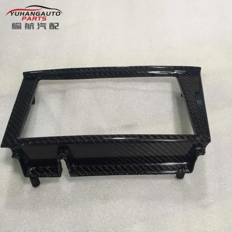 

Pour 1999-2002 R34 GTR GTT RHD couverture de moniteur automatique en Fiber de carbone
