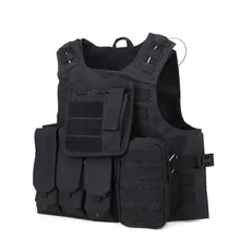 Камуфляжный рюкзак жилет в стиле армии полиции боевой жилет Пейнтбол Охотник защитный жилет оборудование полицейского спецназа