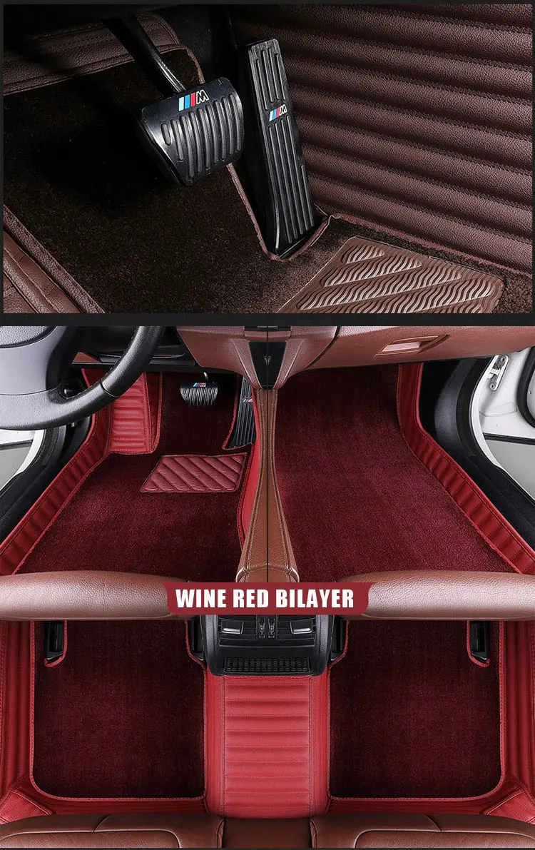 Esteiras do Assoalho Carro de Couro Personalizado para Infiniti Tapetes do Assoalho Duplo para Carros Qx60 Qx70 G25 G37 Acessórios Automóveis G35 Fx35 Fx37 Q50 Qx30 14 para infiniti g35 fx35 fx37 q50 qx30