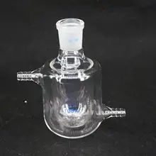 100 мл лабораторная стеклянная двухслойная колба реакторная бутылка лабораторный набор инструментов