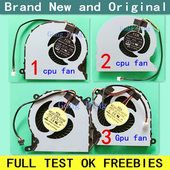 

New laptop CPU gpu cooling fan Cooler Notebook Fit for Clevo P650SA P670SE P670SG P650RE P650RE3-G Hasee Mars Laptops Fans