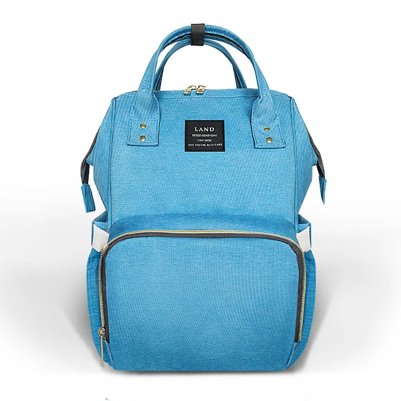 Upgraded Version Mummy Backpack Baby Diaper Bags For Mummy Stroller Fashion Shoulder Mummy Bags Multi-functional Large-Capacity 05