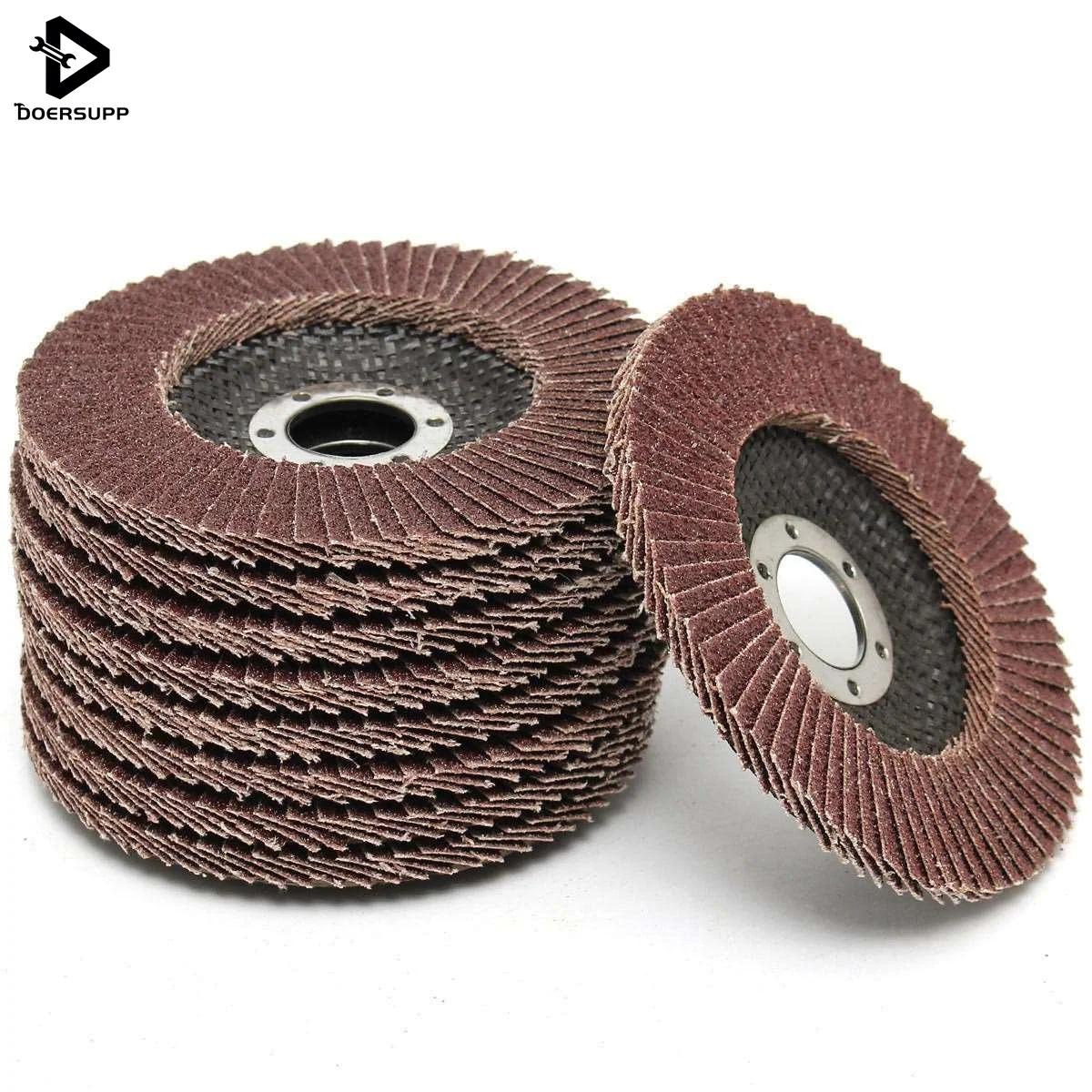 New Arrival 10PCS Angle Grinder Wheels Zirconium Oxide 115mm Flap Sanding Discs Bore 40 Grit 22mm Hole Size Abrasive Tools angle-grinder-sanding-disc : image New Arrival 10PCS Angle Grinder Wheels Zirconium Oxide 115mm Flap Sanding Discs Bore 40 Grit 22mm Hole Size Abrasive Tools angle-grinder-sanding-disc