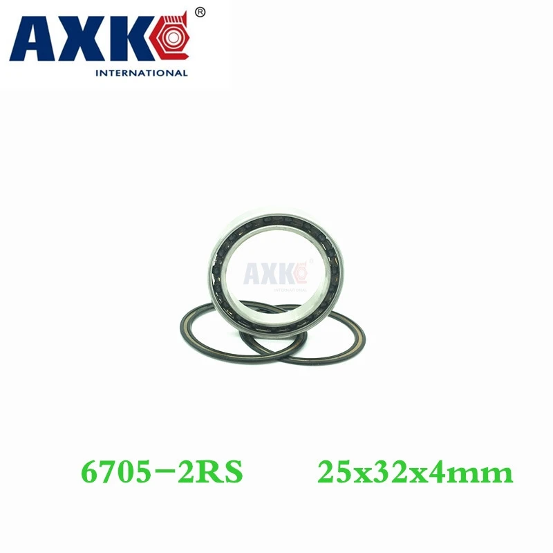 

Axk 6705 Hybrid Ceramic Bearing 25*32*4 Mm Abec-1 ( 1 Pc) Industry Motor Spindle 6705hc Hybrids Si3n4 Ball Bearings 3nc 6705rs