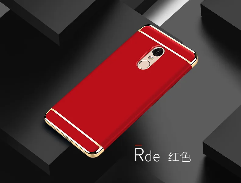 

Luxury Hybrid case for Xiaomi 5S Hard 3 in 1 Plating frosted Protective back cover for xiaomi redmi note 3 4 phone shell