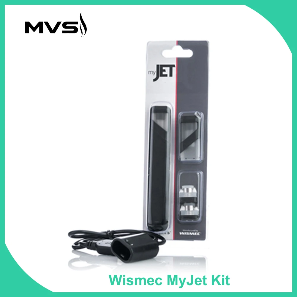 

myVapors myJet Pod Express Kit open unfilled 1.2ml leak-resistant pods 350mAh battery portable shisha hookah e-cigarette