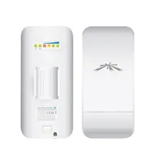 Ubiquiti NanoStation locoM2 2,4 ГГц беспроводной сетевой мост airMax 8dBi CPE в пределах 1 км(только один! Необходимо использовать с двумя