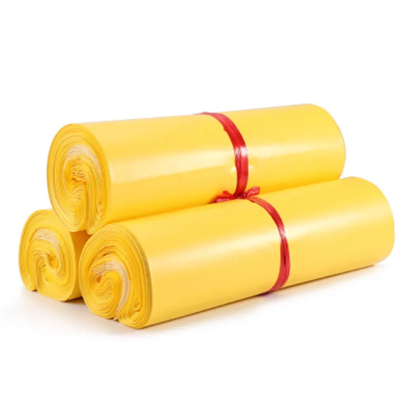 Details about / 50Pcs Yellow Envelopes Shoe Bag Courier Bags Frosted Self-Seal Adhesive Mail Bag