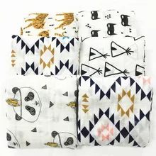 Новое мягкое одеяло из хлопка для новорожденных, детское Пеленальное Одеяло, нагрудники полотенца для купания, квадратное полотенце s 120*120 см