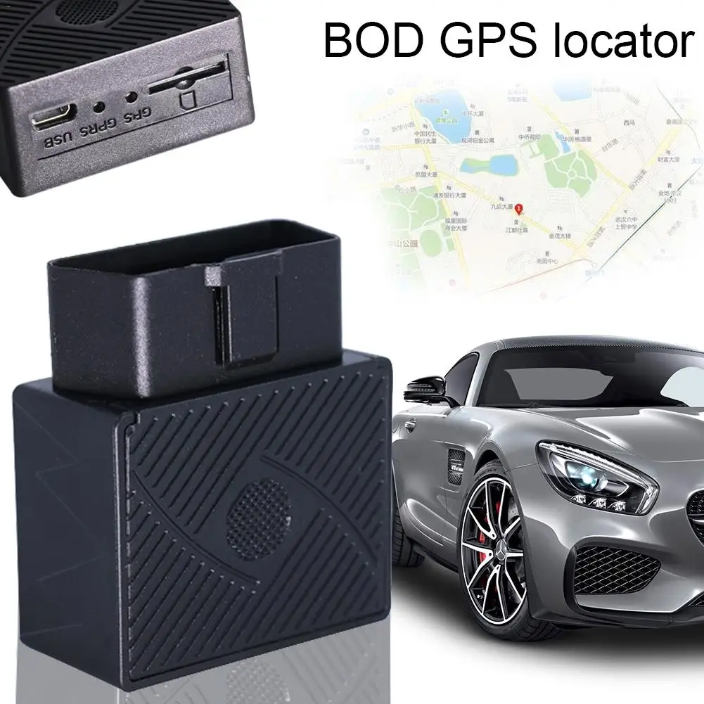 

Car GPS Locator Satellite Tracking Tracker Car OBD Burglar Alarm Multi-function Alarm With SOS Alarm Geo-fence Free App Charging
