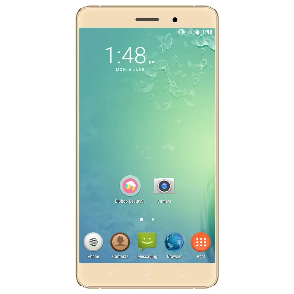 Bluboo Maya 3g Мобильный телефон 5," HD 3000mAh WCDMA MTK6580 четырехъядерный Android 6,0 2G+ 16G 13MP задняя камера смартфон