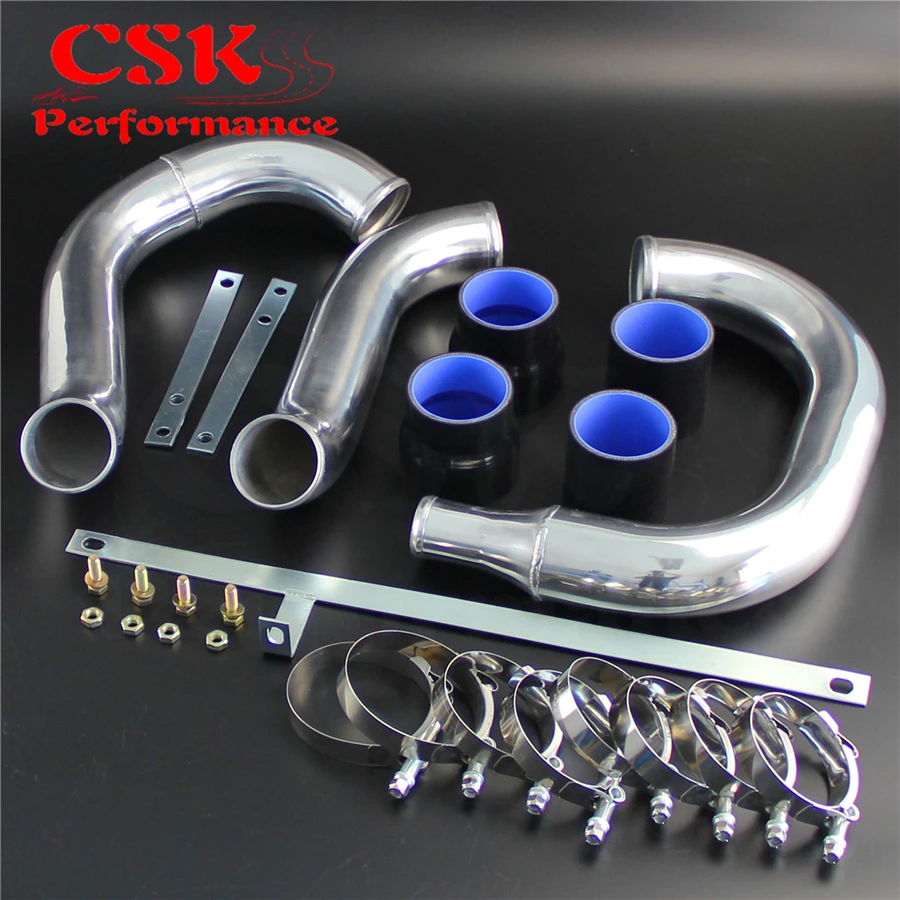 

Upgrade Intercooler Piping Pipe Kit For 96-00 Mitsubishi Lancer Evo 4 5 6 4G63
