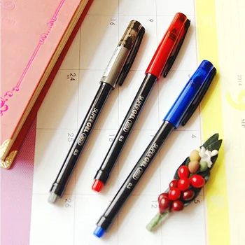 

6pcs Monami Super Gel Ink Pens Set Classic 0.5mm Ballpoint Black Red Blue Color Writing Office Signature School Supplies F208