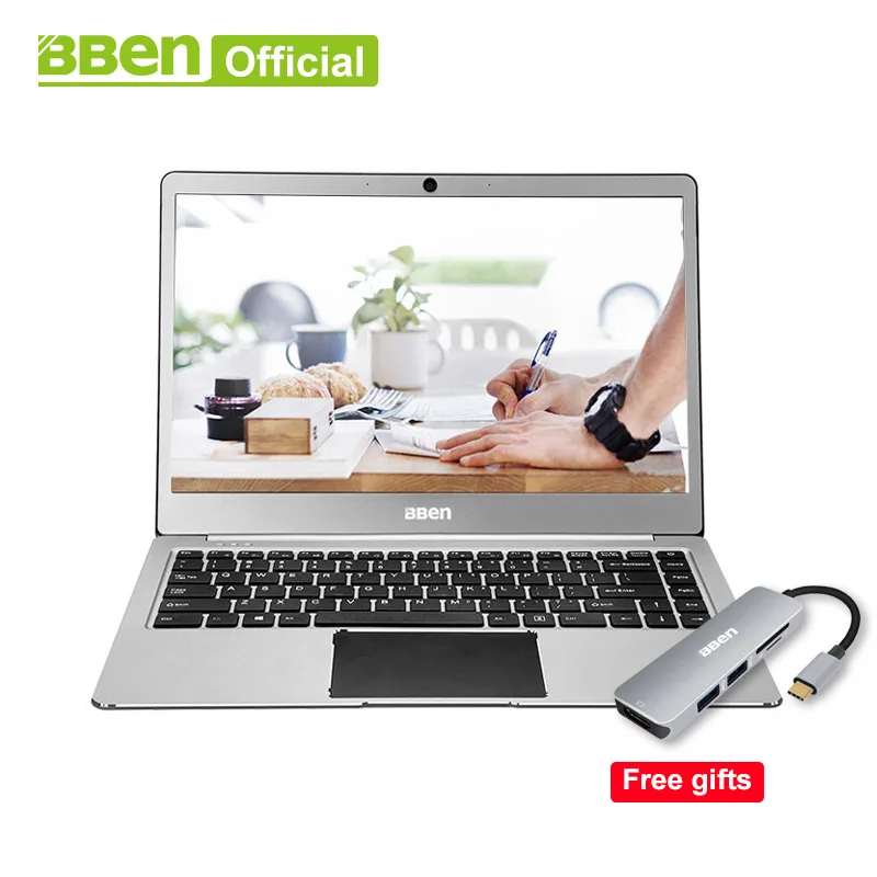 Bben Ноутбук Нетбук Intel celeron N3450 14 1 дюймов планшетный ПК Windows 10 Home 4 ГБ/64 Гб EMMC