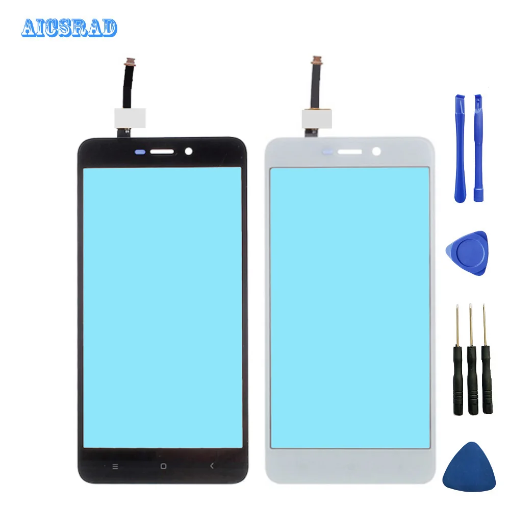 

AICSRAD TouchGlass Mobile Touch Screen For Xiaomi Redmi 4X Touch Screen Glass Digitizer Panel +TOOLS