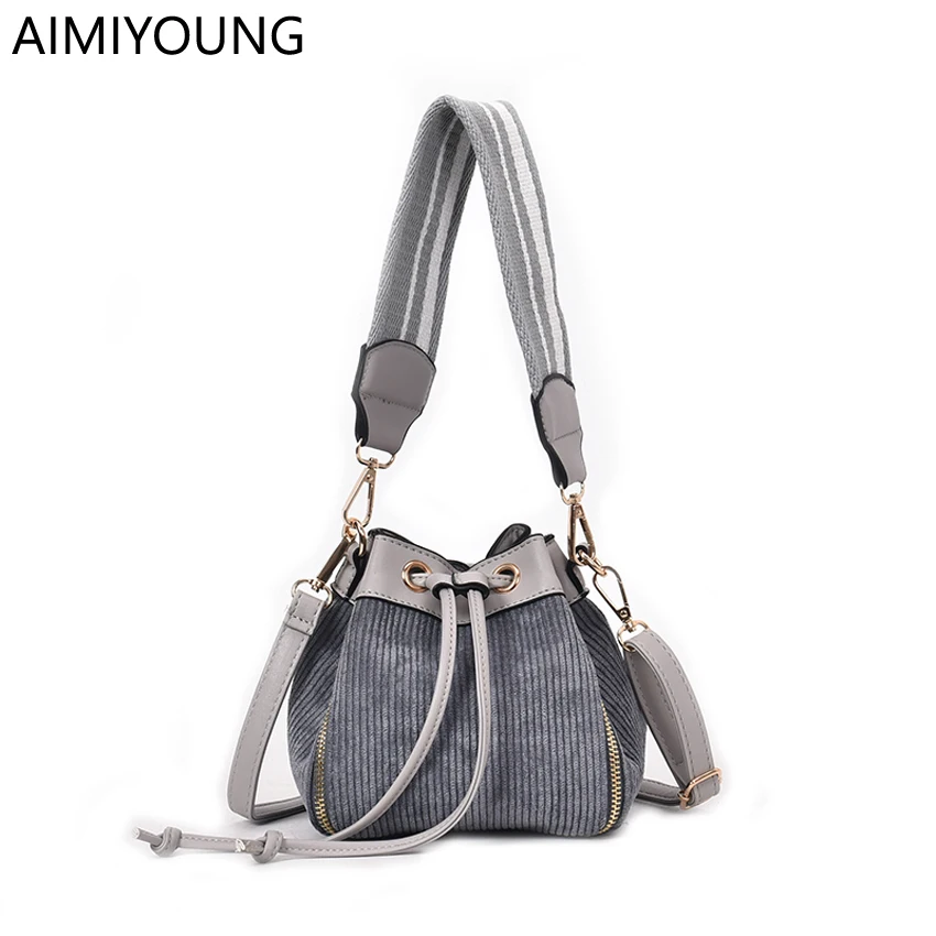 Aimiyoung Для женщин Сумки на плечо ведерко Сумки Crossbody сумка для Для женщин сумка Bolsa feminina Mujer